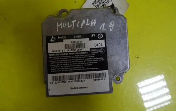 Fiat Multipla Airbag control unit/module 46537989 5WK42818