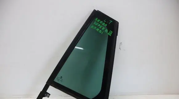 Skoda Superb B8 (3V) Rear door window glass