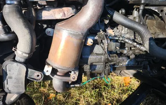 Fiat 500X Catalyst/FAP/DPF particulate filter 50527957