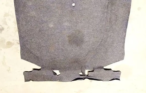 Volkswagen Polo IV 9N3 Trunk/boot mat liner 