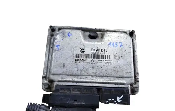 Volkswagen Sharan Engine control unit/module 038906019J 0281010216