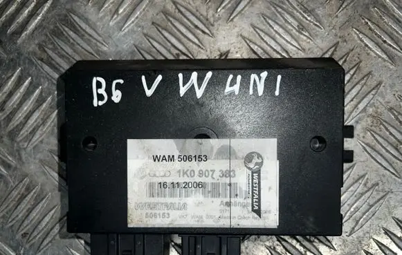 Volkswagen PASSAT B6 Tow bar trailer control unit/module 1K0907383 WAM506153