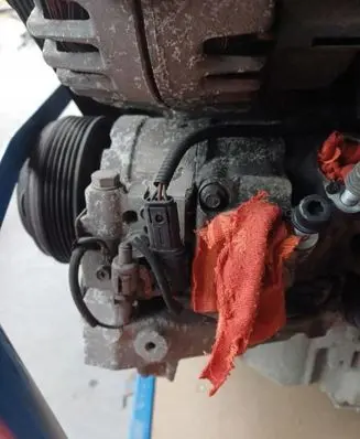 BMW 1 E81 E87 Air conditioning (A/C) compressor (pump) 447260-1852
