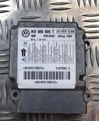 Volkswagen Jetta V Airbag control unit/module 1K0909605T 5WK43412