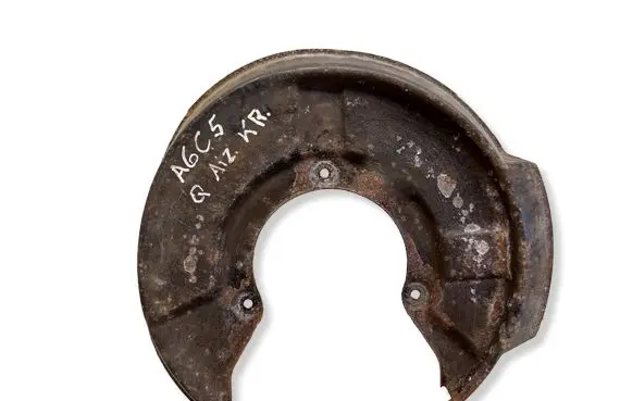 Audi A6 S6 C5 4B Rear brake disc plate dust cover 