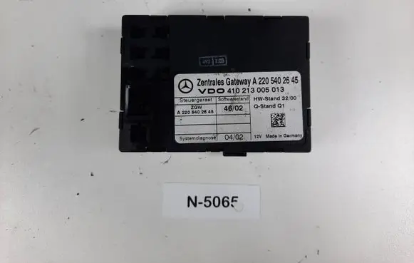 Gateway control module