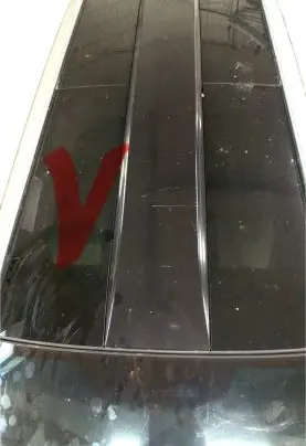 Opel Zafira B Sunroof glass 