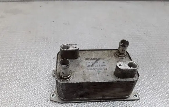 Audi A8 S8 D3 4E Gearbox / Transmission oil cooler 4E0317021E