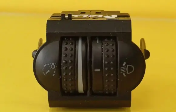 Volkswagen Polo Headlight level height control switch 6X0941333A