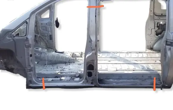 Mercedes-Benz Vito Viano W447 Pillar (middle) 