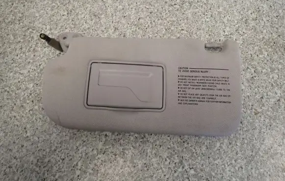 Hyundai Tucson JM Sun visor