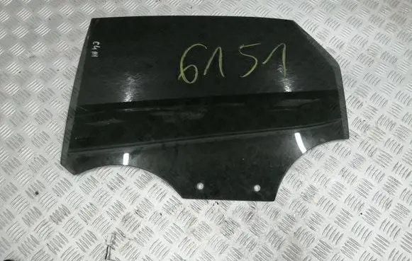 Citroen C4 III e-C4 Rear door window glass