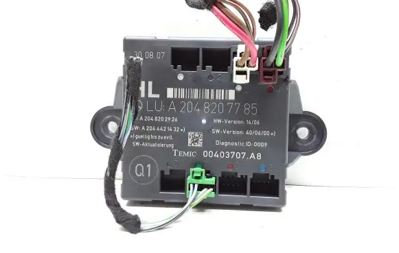 Mercedes-Benz C W204 Door control unit/module A2048207785