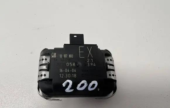 Opel Astra H Rain sensor 1397212 13107803 058394