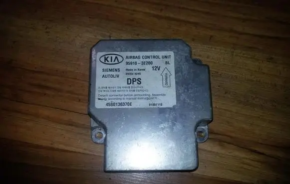 KIA Sorento Airbag control unit/module 959103e200 5wk43245