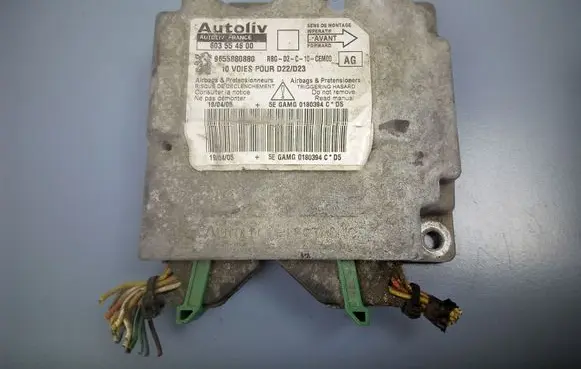 Peugeot 407 Airbag control unit/module 9655880880 603554600