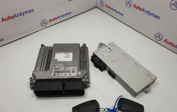 Engine ECU kit and lock set