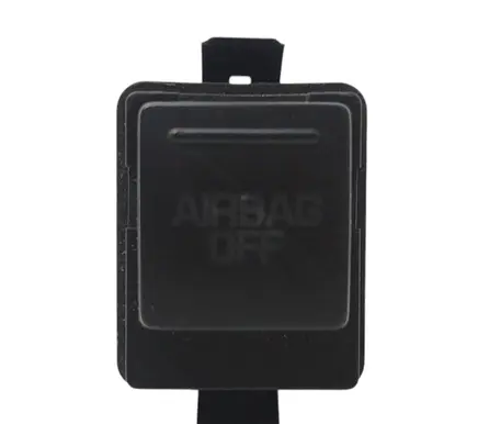 Passenger airbag on/off switch