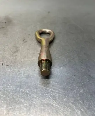 Towing hook eye