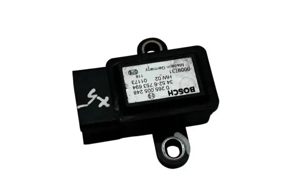 BMW X5 E53 ESP acceleration yaw rate sensor 34526753694 0265005248 0009731