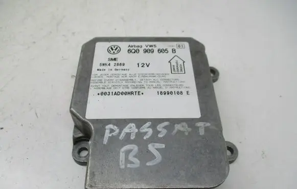 Volkswagen PASSAT B5.5 Airbag control unit/module 6Q0909605B
