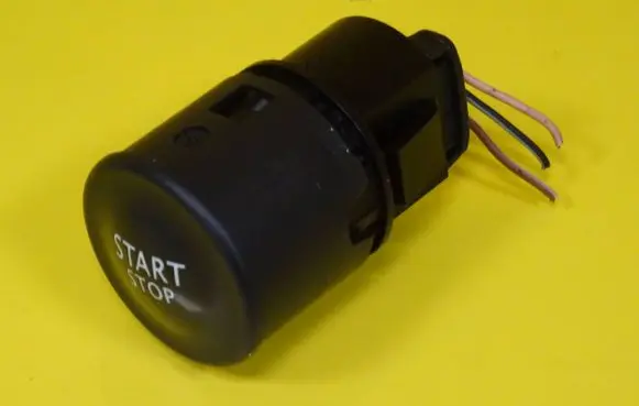 Renault Megane III Engine start stop button switch 1927937