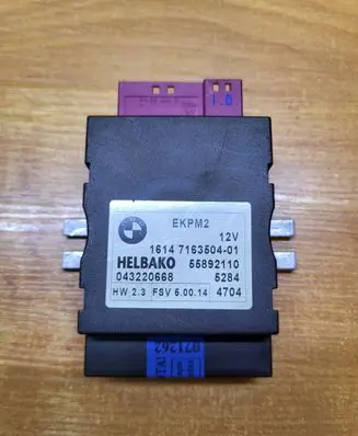 BMW 5 E60 E61 Fuel injection pump control unit/module 7163504 043220668 55892110