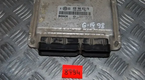 Volkswagen Golf IV Engine control unit/module 038906012FB 0281010651