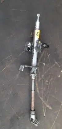 Steering wheel axle