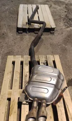 Seat Leon (5F) Muffler/silencer 5Q5253611 5Q0120AA