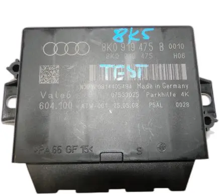 Audi A4 S4 B8 8K Other control units/modules 8K0919475B