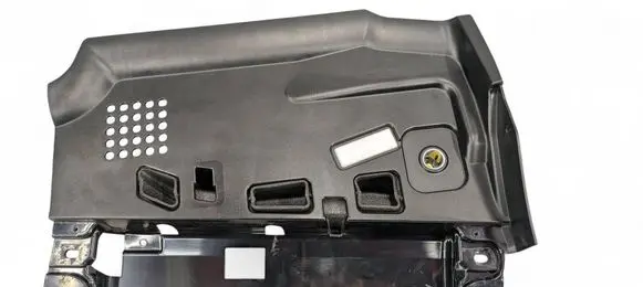 Dashboard lower bottom trim panel