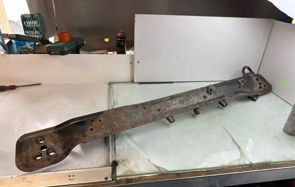 Fiat Ducato Rear bumper support beam 45333453
