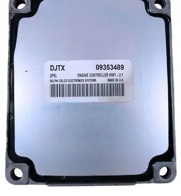 Opel Astra G Engine control unit/module 09353489