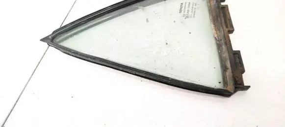 Rear vent window glass
