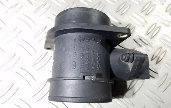 Audi A4 S4 B6 8E 8H Mass air flow meter 0280218063 06A906461L
