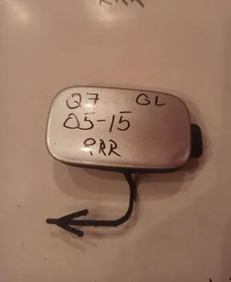 Audi Q7 4L Rear bumper row hook cap/cover 