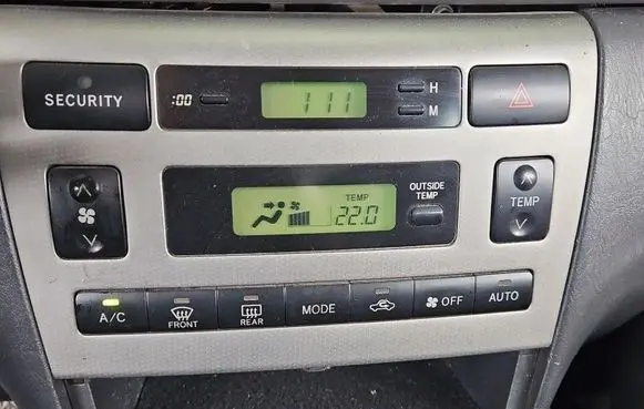 Toyota Corolla E120 E130 Climate control/heater control trim 554111A240 IMPRK1588055