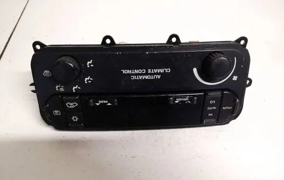 Chrysler Grand Voyager IV Climate control unit p05127379aa 12239589