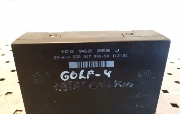 Volkswagen Golf IV Comfort/convenience module 1C0962258J 5ZA00795550