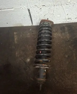 Mercedes-Benz ML W163 Rear shock absorber with coil spring