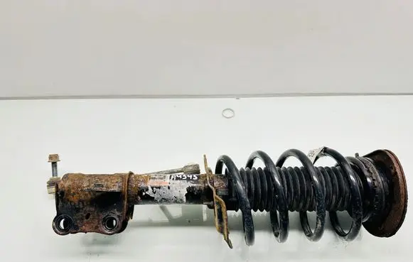 Front shock absorber with coil spring