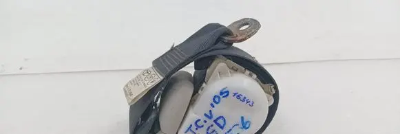 Toyota Corolla Verso AR10 Rear seatbelt 7L1540 REARRIGHT H073801