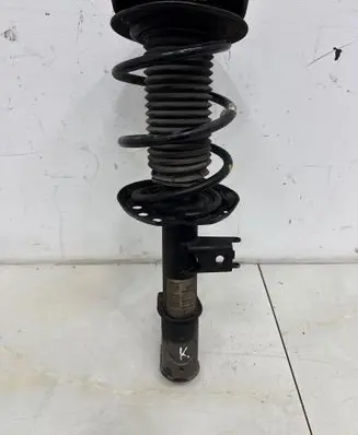 Front shock absorber with coil spring