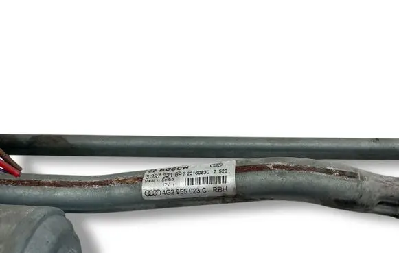 Audi A6 S6 C7 4G Front wiper linkage and motor 3397021891 4G2955023C