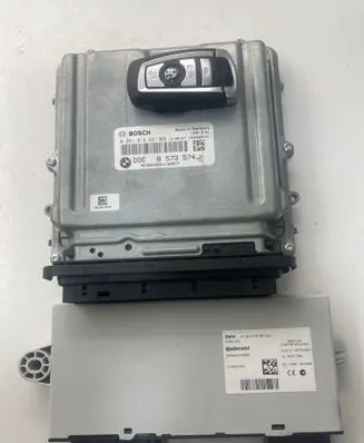 BMW 6 F06 Gran coupe Engine ECU kit and lock set 0281019691 8573574 030361987