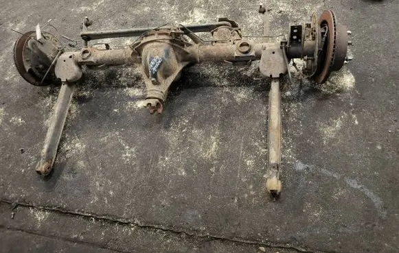 Rear beam