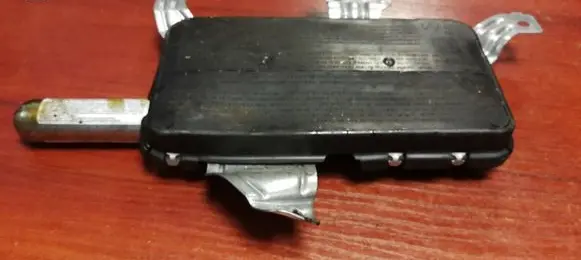 Front door airbag