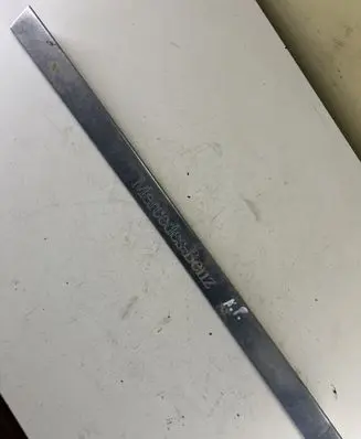 Mercedes-Benz ML W163 Front sill trim cover A1636860720