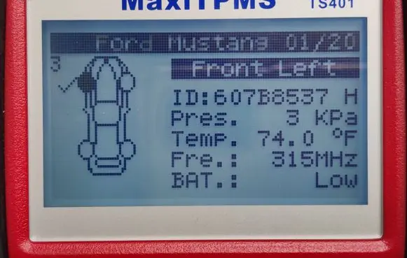Ford Mustang VI Tire pressure sensor F2GT1A180AB F2GT1A150AB
